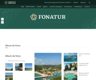 Fonatur.gob.mx(Fondo Nacional de Fomento al Turismo) Screenshot