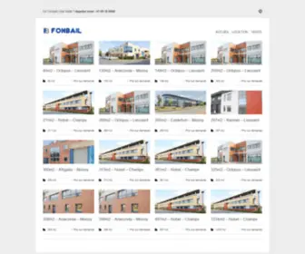 Fonbail.com(Immobilier Entreprise) Screenshot