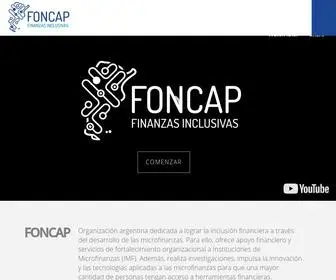 Foncap.com.ar(Finanzas inclusivas) Screenshot