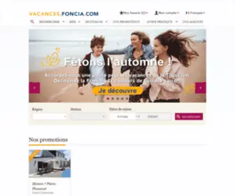 Foncia-Location-Vacances.fr(Appartement, maison, villa, à la mer ou à la montagne) Screenshot