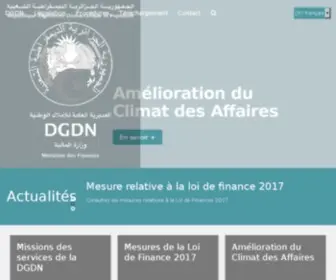 Foncier-Finance.gov.dz(Direction G) Screenshot
