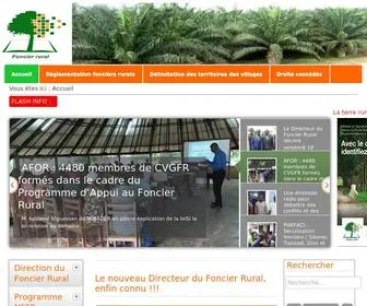 Foncierural.ci(Côte d\'Ivoire) Screenshot