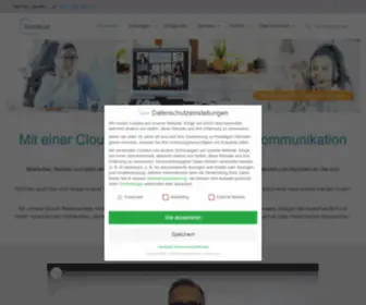 Foncloud.net(Deutschlands faire Cloud) Screenshot