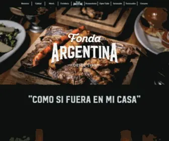 Fondaargentina.com(Fonda Argentina) Screenshot