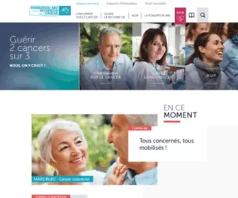 Fondation-ARC.org(Fondation ARC pour la recherche sur le cancer) Screenshot