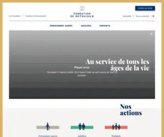 Fondation-DE-Rothschild.fr(Fondation de Rothschild) Screenshot