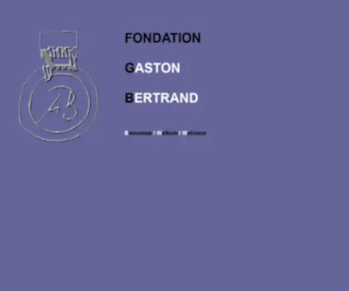 Fondation-Gaston-Bertrand.be(Fondation Gaston Bertrand) Screenshot