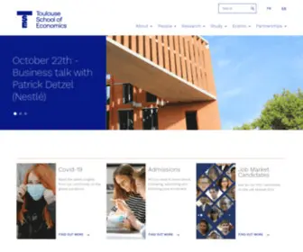 Fondation-Laffont.fr(Toulouse School of Economics) Screenshot