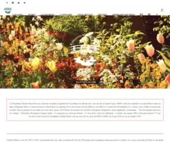 Fondation-Monet.com(Fondation Claude Monet) Screenshot