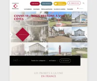 Fondation-Patrimoine.org(Fondation du patrimoine) Screenshot