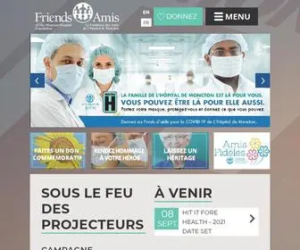 Fondationamis.ca(Friends Foundation) Screenshot