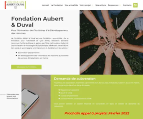 Fondationaubertduval.org(Fondation Aubert & Duval) Screenshot