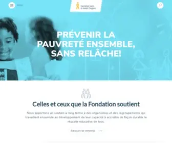 Fondationchagnon.org(Accueil) Screenshot