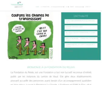 Fondationdurelais.ch(Fondation du Relais) Screenshot