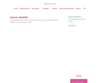 Fondationenfamille.com(Fondation en Famille) Screenshot