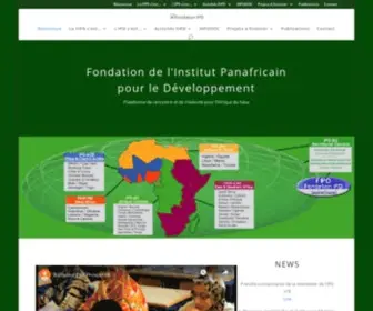 Fondationipd.org(Fondation IPD) Screenshot