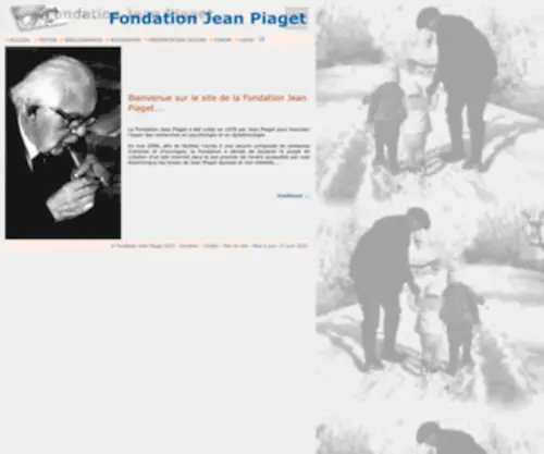 Fondationjeanpiaget.ch(Fondationjeanpiaget) Screenshot