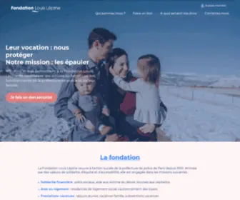 Fondationlouislepine.fr(FLL) Screenshot