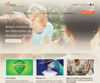 Fondationmf.ca(Notre mission) Screenshot