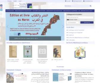 Fondation.org.ma(المغارب) Screenshot