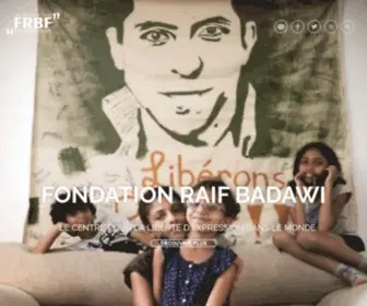 Fondationraifbadawi.org(FONDATION) Screenshot