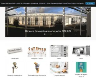 Fondazione.it(Fondazione Livio Sciutto Ricerca Biomedica in Ortopedia) Screenshot