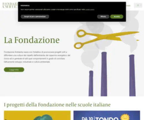 Fondazioneambienta.it(Sviluppo sostenibile) Screenshot