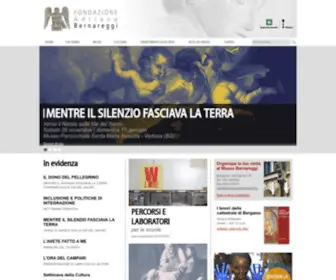 Fondazionebernareggi.it(Fondazione Adriano Bernareggi) Screenshot