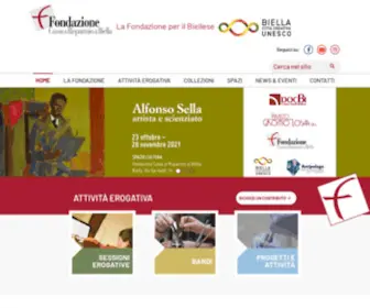 Fondazionecrbiella.it(Fondazionecrbiella) Screenshot