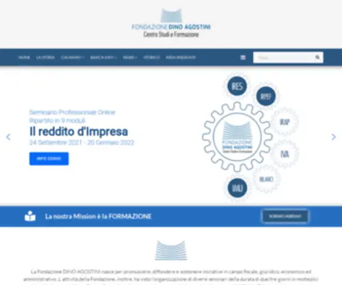 Fondazionedinoagostini.it(Fondazionedinoagostini) Screenshot