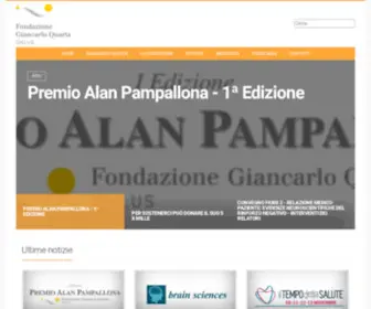 Fondazionegiancarloquarta.it(Fondazionegiancarloquarta) Screenshot