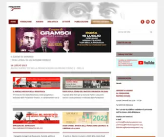 Fondazionegramsci.org(Fondazione Gramsci onlus) Screenshot