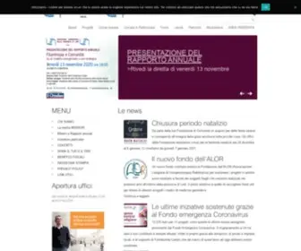 Fondazionelodi.org(Fondazione comunitaria della Provincia di Lodi) Screenshot