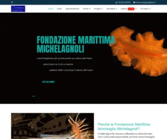 Fondazionemichelagnoli.it(Homepage Fondazione Michelagnoli onlus) Screenshot