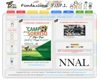 Fondazionepupi.org(Fondazione pupi) Screenshot