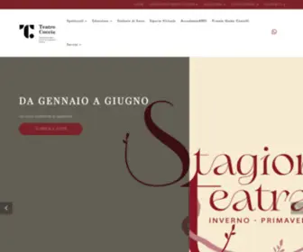 Fondazioneteatrococcia.it(Teatro Coccia) Screenshot