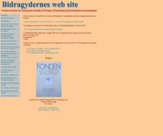 Fonden.org(Automatic redirection) Screenshot