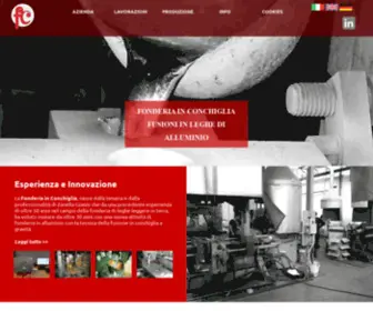 Fonderiainconchiglia.it(LA FONDERIA IN CONCHIGLIA) Screenshot