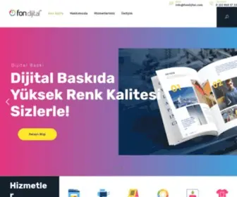 Fondijital.com(Zmir Dijital Bask) Screenshot