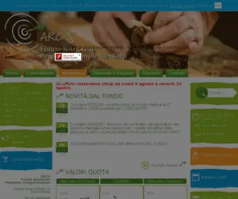 Fondoarco.it(Fondo Pensione Complementare) Screenshot