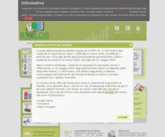 Fondobyblos.it(Fondo pensione Byblos) Screenshot