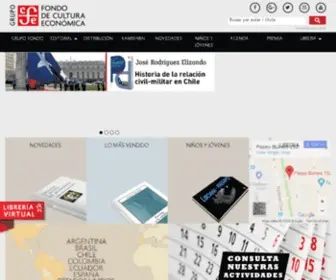 Fondodeculturaeconomica.cl(Fondo de Cultura Económica) Screenshot