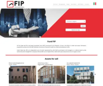 Fondoimmobilipubblici.it(FIP) Screenshot