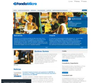 Fondomicro.org(Fondomicro) Screenshot