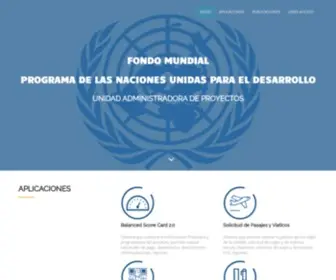 Fondomundialbo.org(PNUD-FM-UAP) Screenshot