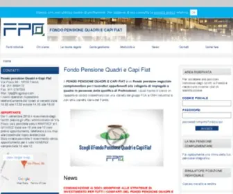 Fondoquadrifiat.it(Fondo Pensione Quadri e Capi FIAT) Screenshot