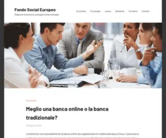 Fondosocialeuropeo.it(Fondo Social Europeo) Screenshot