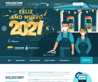 Fondosoldicom.org(El Fondo de Protección Solidaria) Screenshot