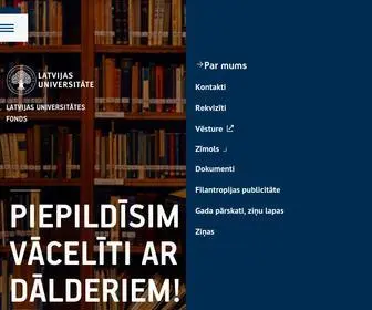 Fonds.lv(Latvijas Universitāte) Screenshot