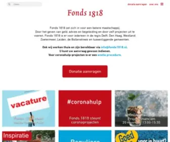 Fonds1818.nl(Fonds 1818) Screenshot